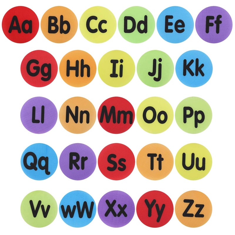 LoveBB Carpet Marker Spots with Number 1-34 Alphabet A-Z, 60 Pcs 4 inches Floor Circles Marker Dots for Teacher Preschool Kindergarten Classroom - Image 3